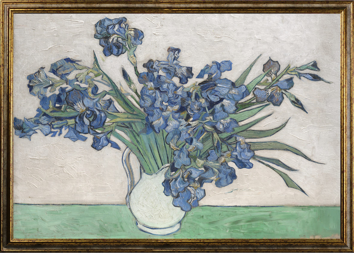 Van Gogh - Iris | Stampa piatta HD o in 3D