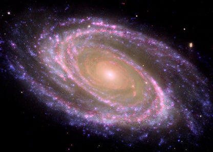 Spazio - Galassia M81 | Stampa piatta HD o in 3D