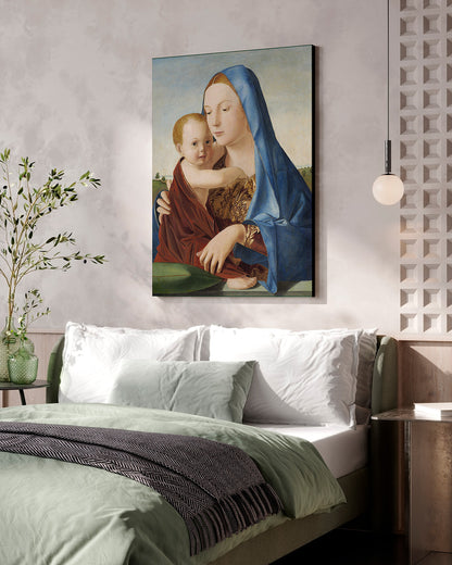 Antonello da Messina - Madonna col bambino | Stampa piatta HD o in 3D