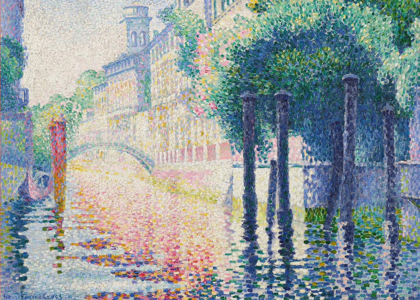 Cross - Rio San Trovaso, Venise | Stampa piatta HD o in 3D