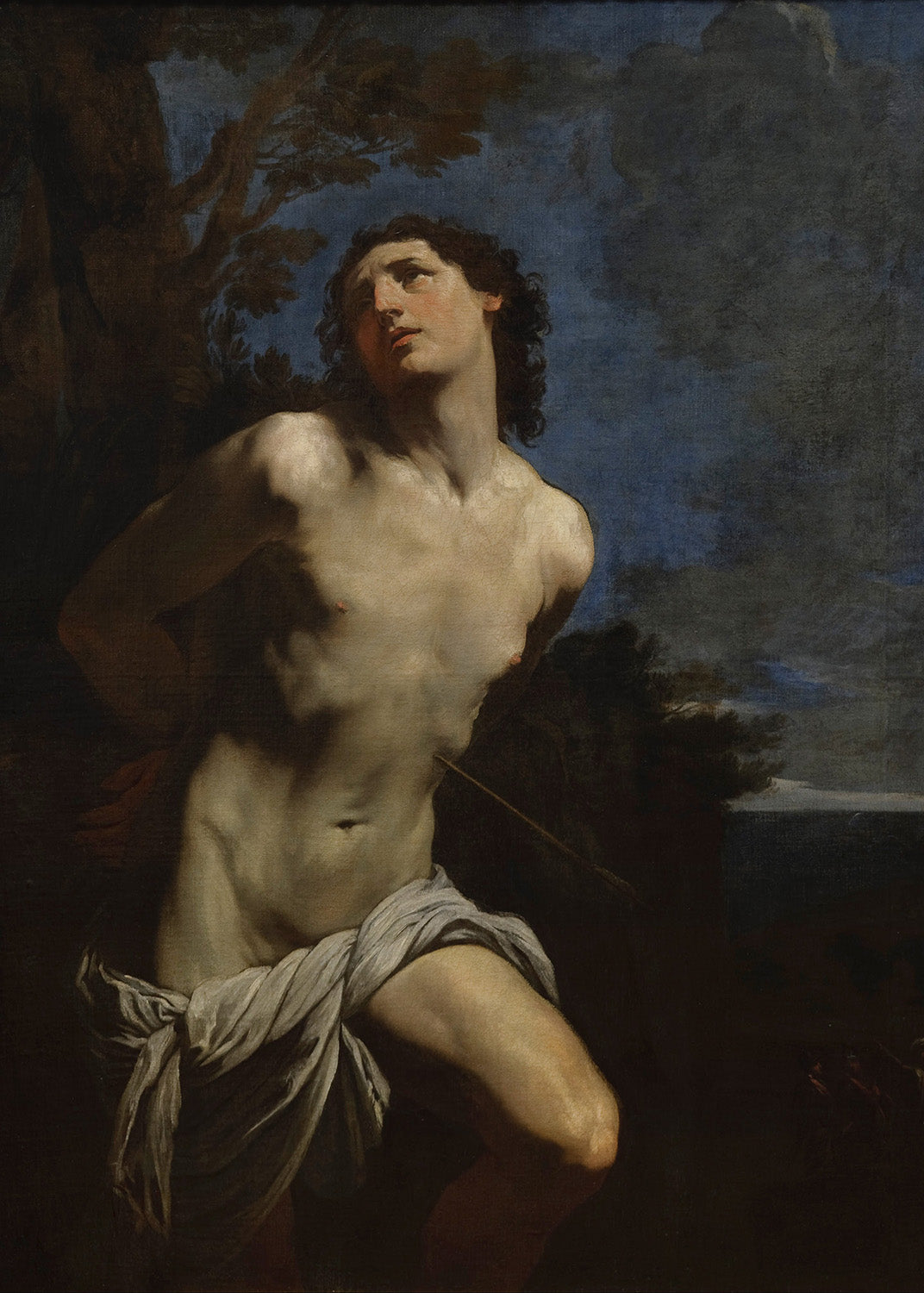 Guido Reni - San Sebastiano (versione 2) | Stampa piatta HD o in 3D