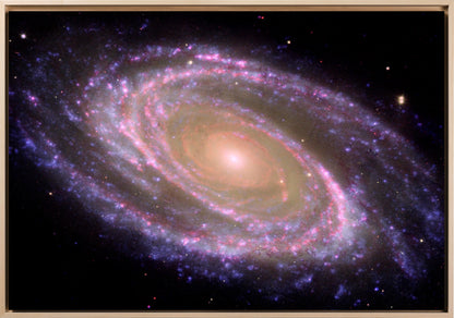 Spazio - Galassia M81 | Stampa piatta HD o in 3D