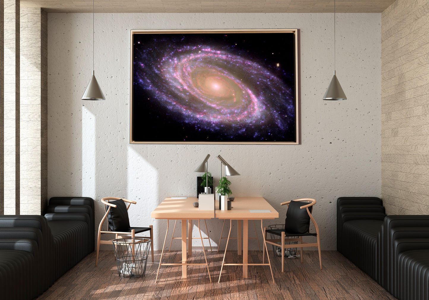 Spazio - Galassia M81 | Stampa piatta HD o in 3D