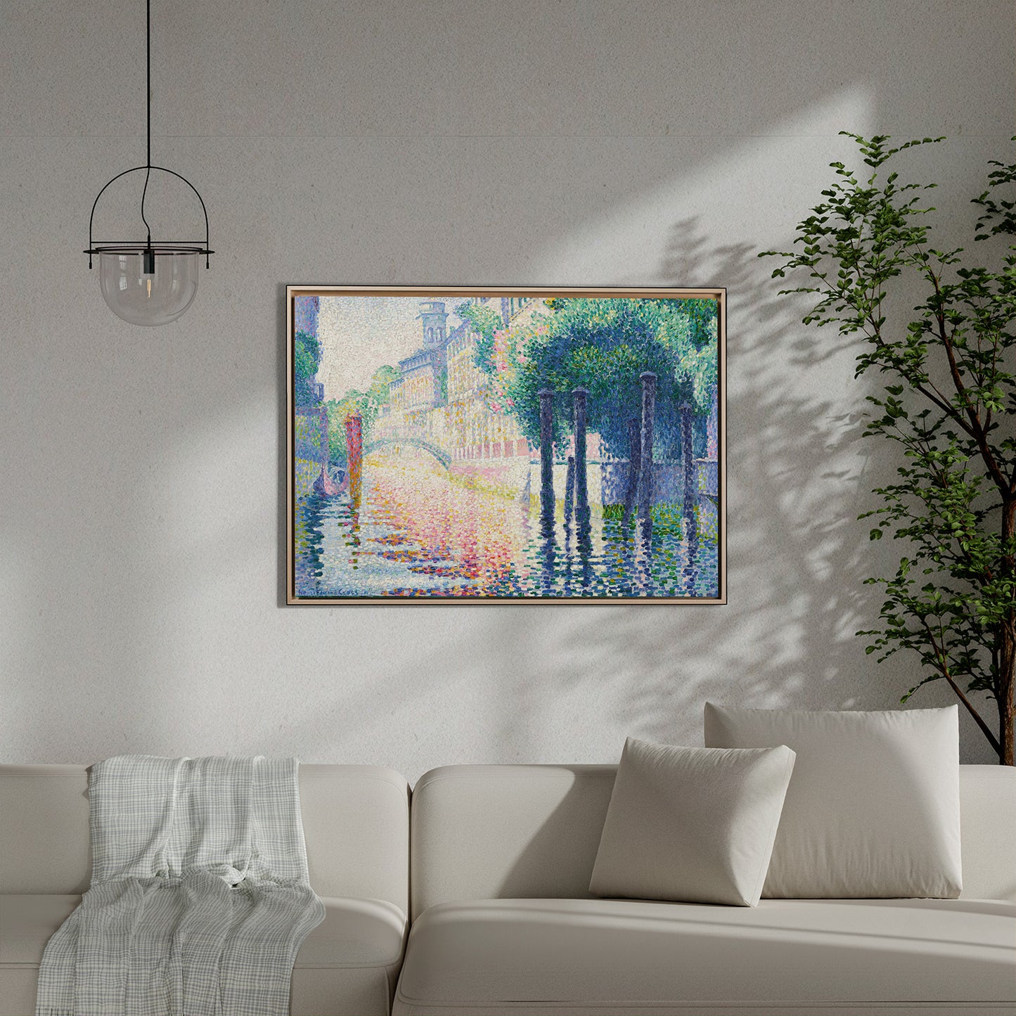 Cross - Rio San Trovaso, Venise | Stampa piatta HD o in 3D