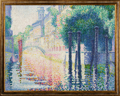 Cross - Rio San Trovaso, Venise | Stampa piatta HD o in 3D