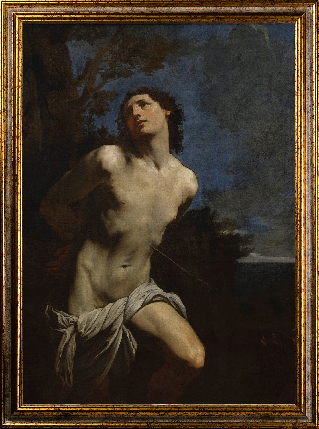 Guido Reni - San Sebastiano (versione 2) | Stampa piatta HD o in 3D