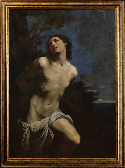 Guido Reni - San Sebastiano (versione 2) | Stampa piatta HD o in 3D