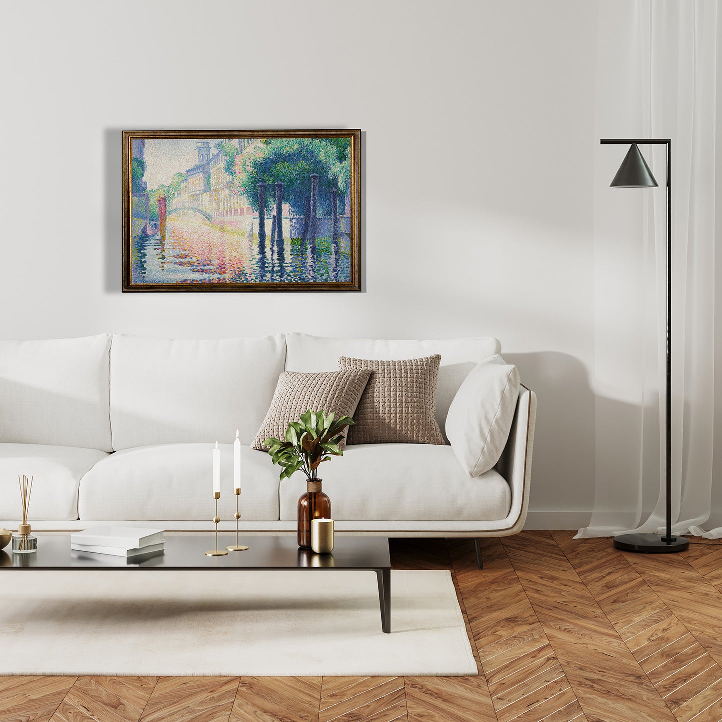 Cross - Rio San Trovaso, Venise | Stampa piatta HD o in 3D