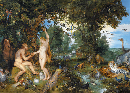 Rubens - Il giardino dell'Eden | Stampa piatta HD o in 3D