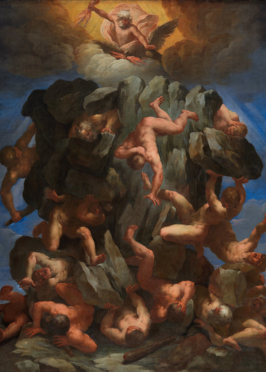 Guido Reni - La caduta dei giganti | Stampa piatta HD o in 3D