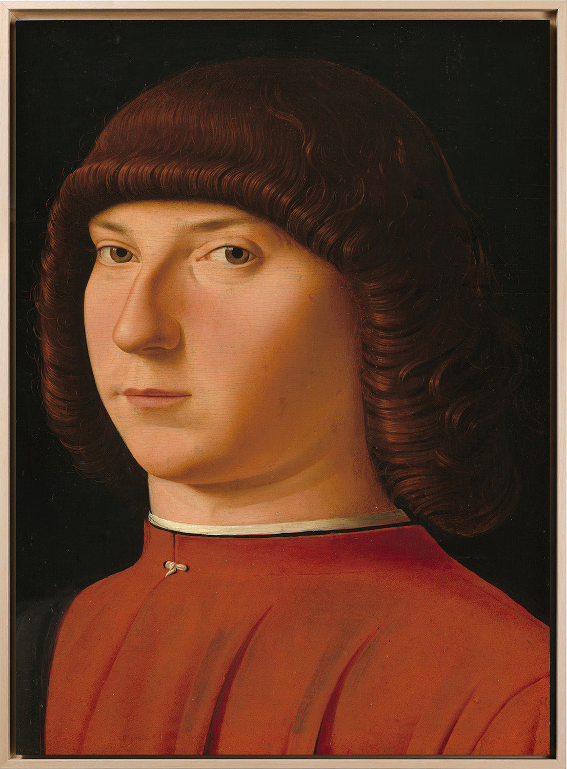 Antonello da Messina - Ritratto di un giovane uomo | Stampa piatta HD o in 3D