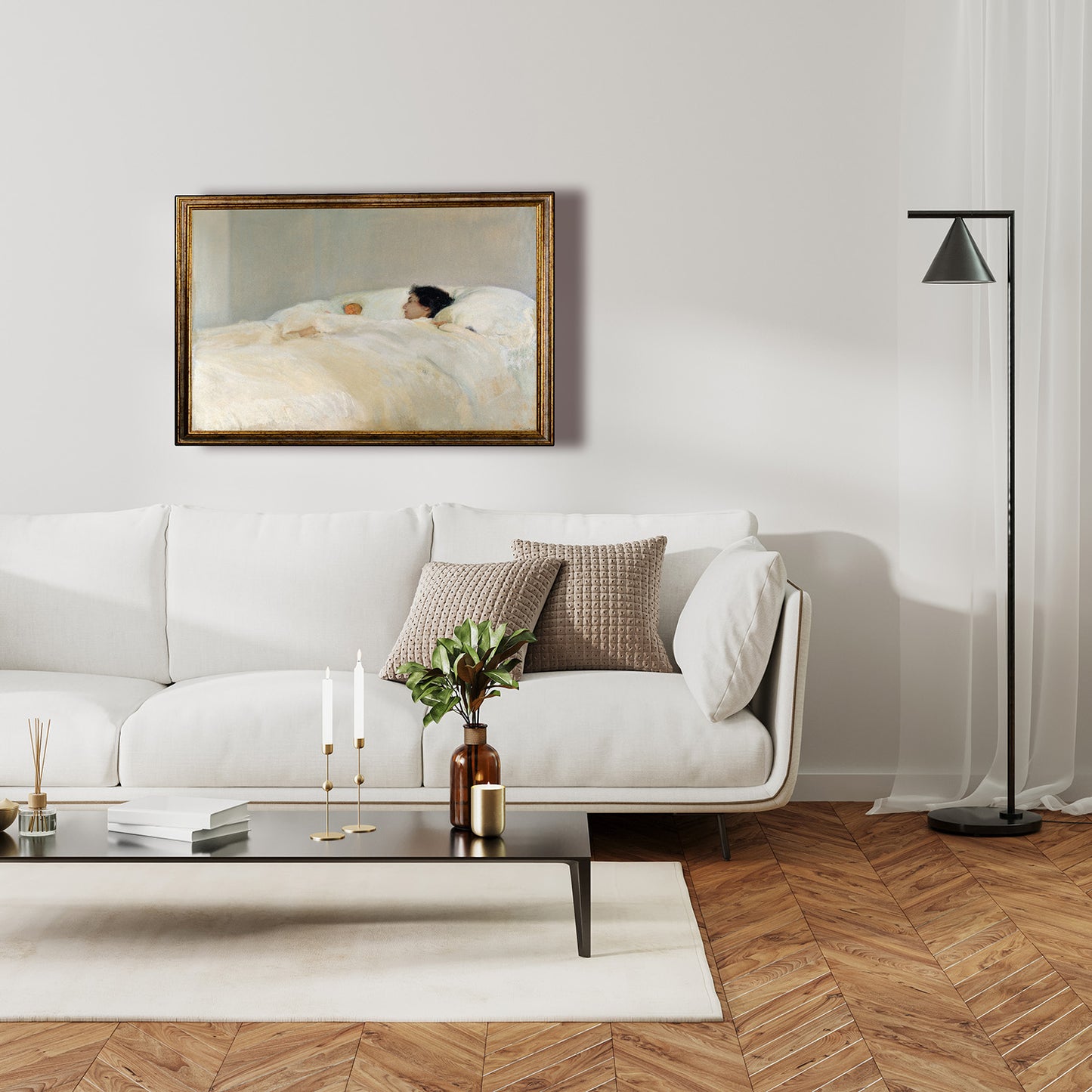 Joaquin Sorolla - Madre | Stampa piatta HD o in 3D