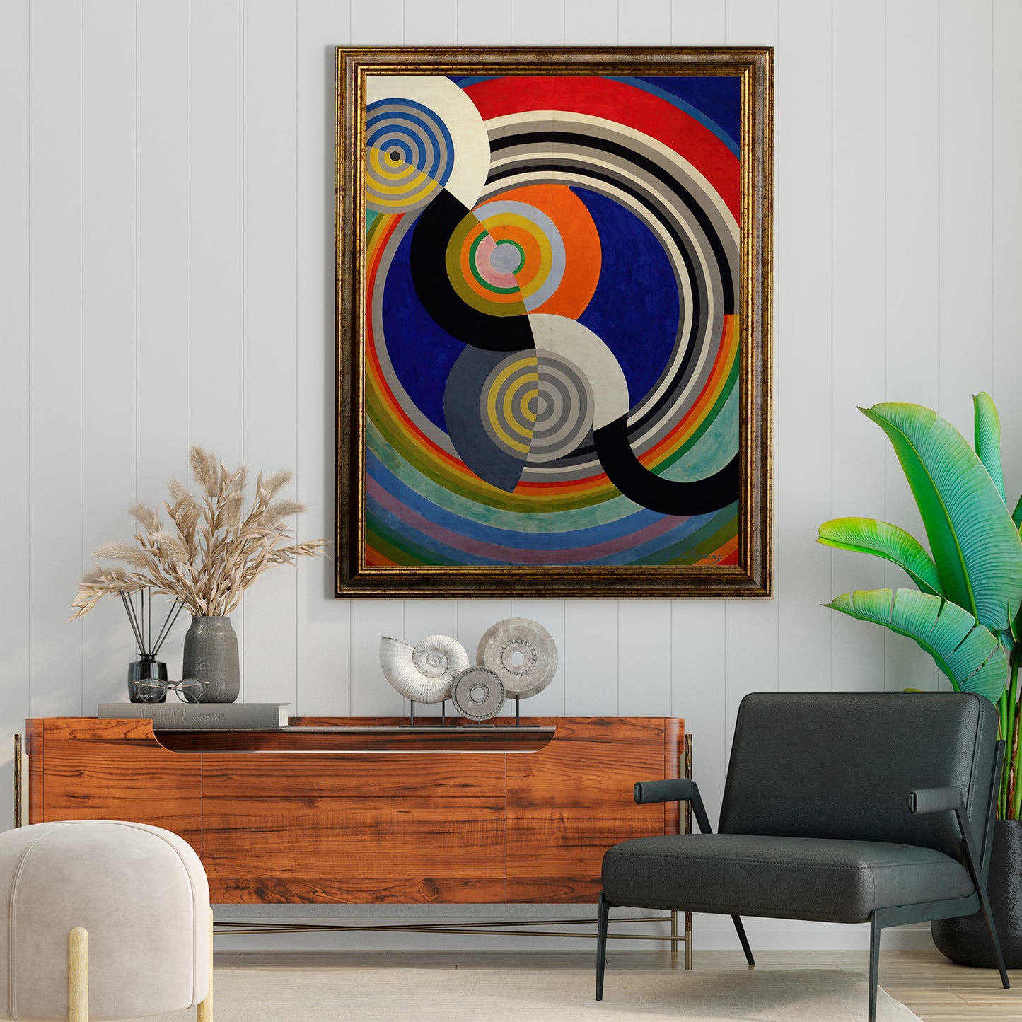 Klimt - Garden with Sunflowers | Glossy Effect