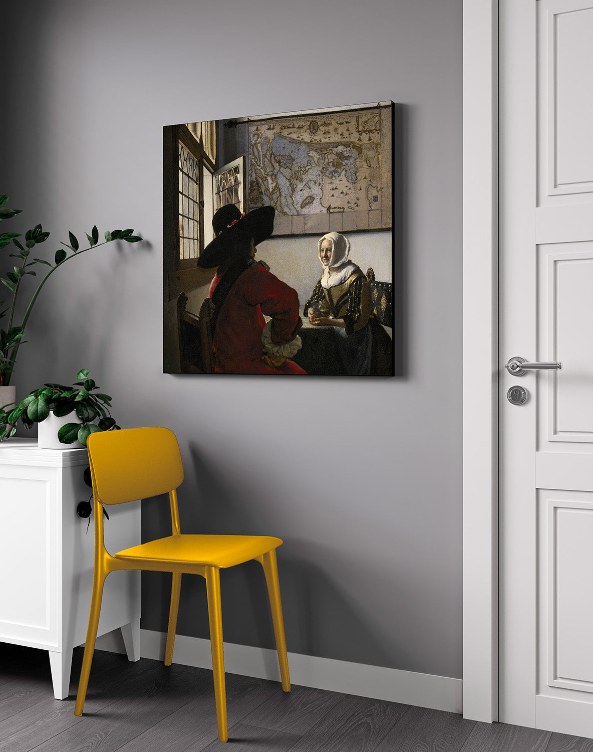 Pop art - Hokusai Wave in Van Gogh style | Flat HD or 3D print