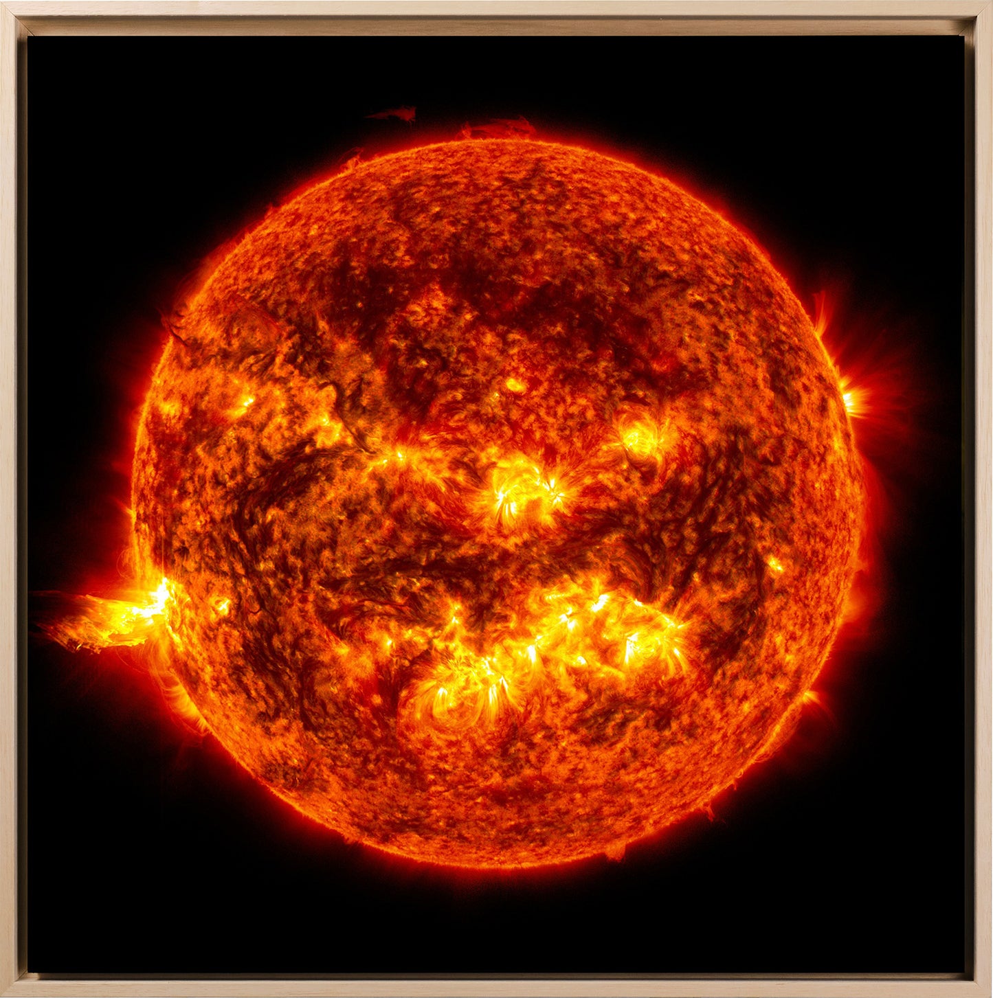 Spazio - Sole | Stampa piatta HD o in 3D