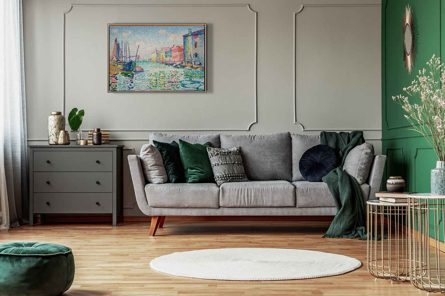 Cross - Canale Ponte Lungo | Stampa piatta HD o in 3D