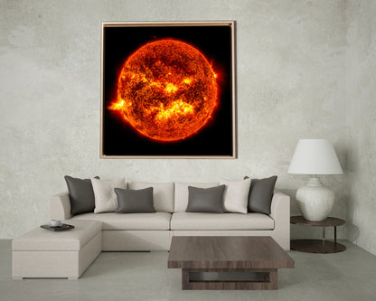 Spazio - Sole | Stampa piatta HD o in 3D