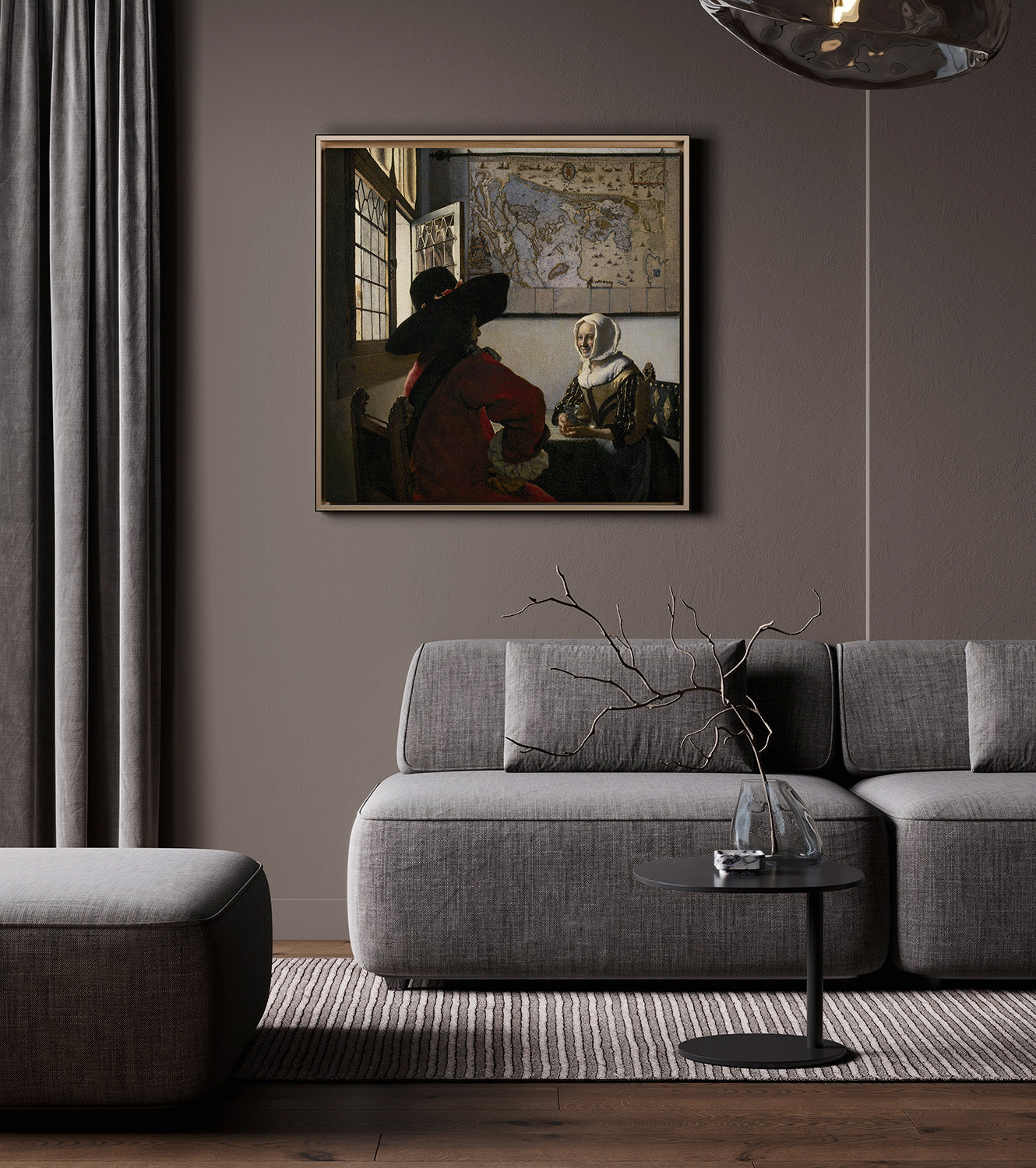 Pop art - Hokusai Wave in Van Gogh style | Flat HD or 3D print