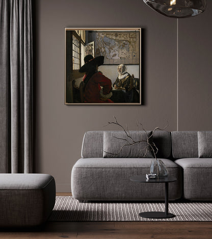 Pop art - Hokusai Wave in Van Gogh style | Flat HD or 3D print