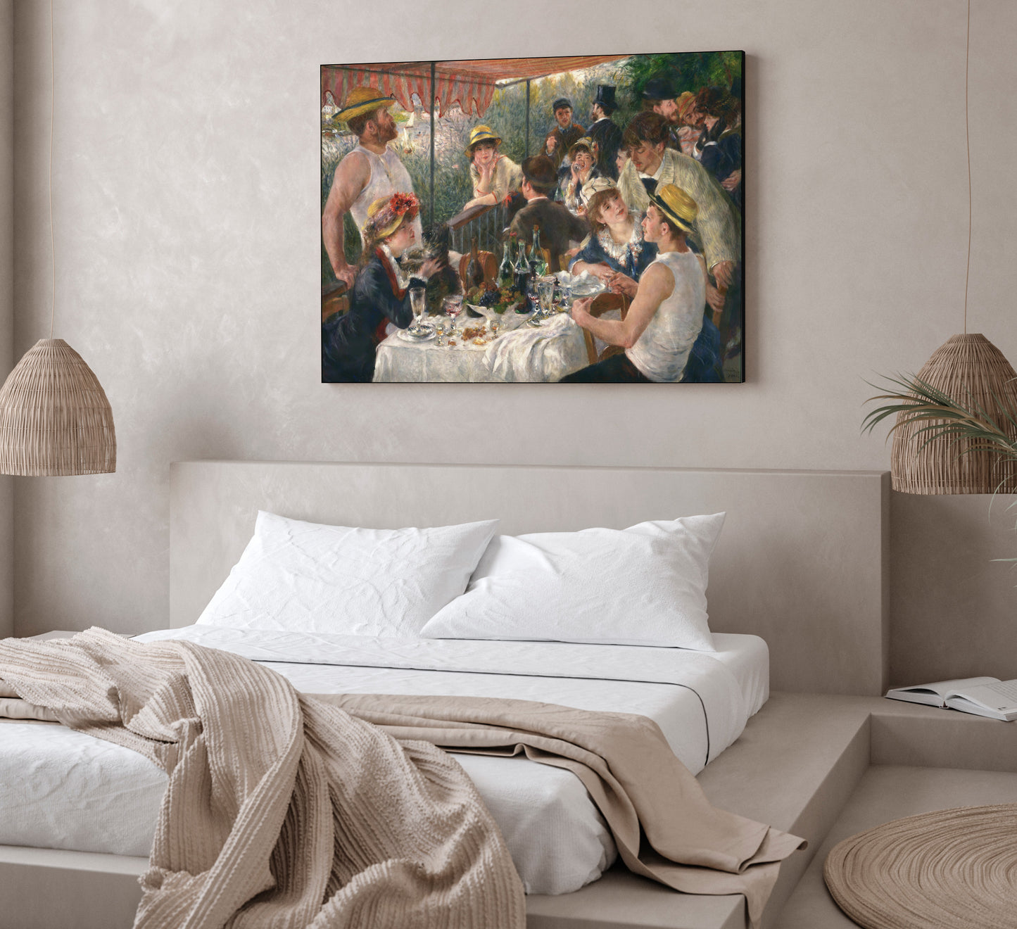 Renoir - La colazione dei canottieri | Stampa piatta HD o in 3D