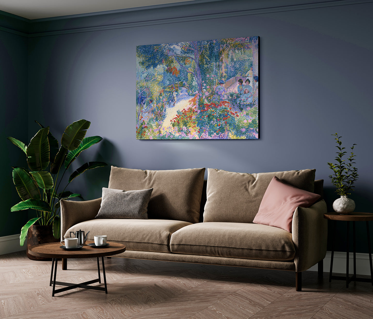 Cross - Pomeriggio in giardino | Stampa piatta HD o in 3D