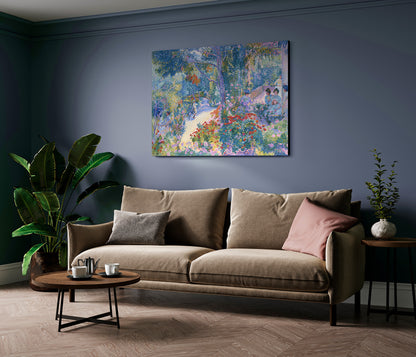 Cross - Pomeriggio in giardino | Stampa piatta HD o in 3D