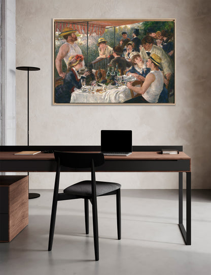 Renoir - La colazione dei canottieri | Stampa piatta HD o in 3D