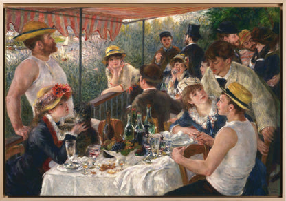 Renoir - La colazione dei canottieri | Stampa piatta HD o in 3D