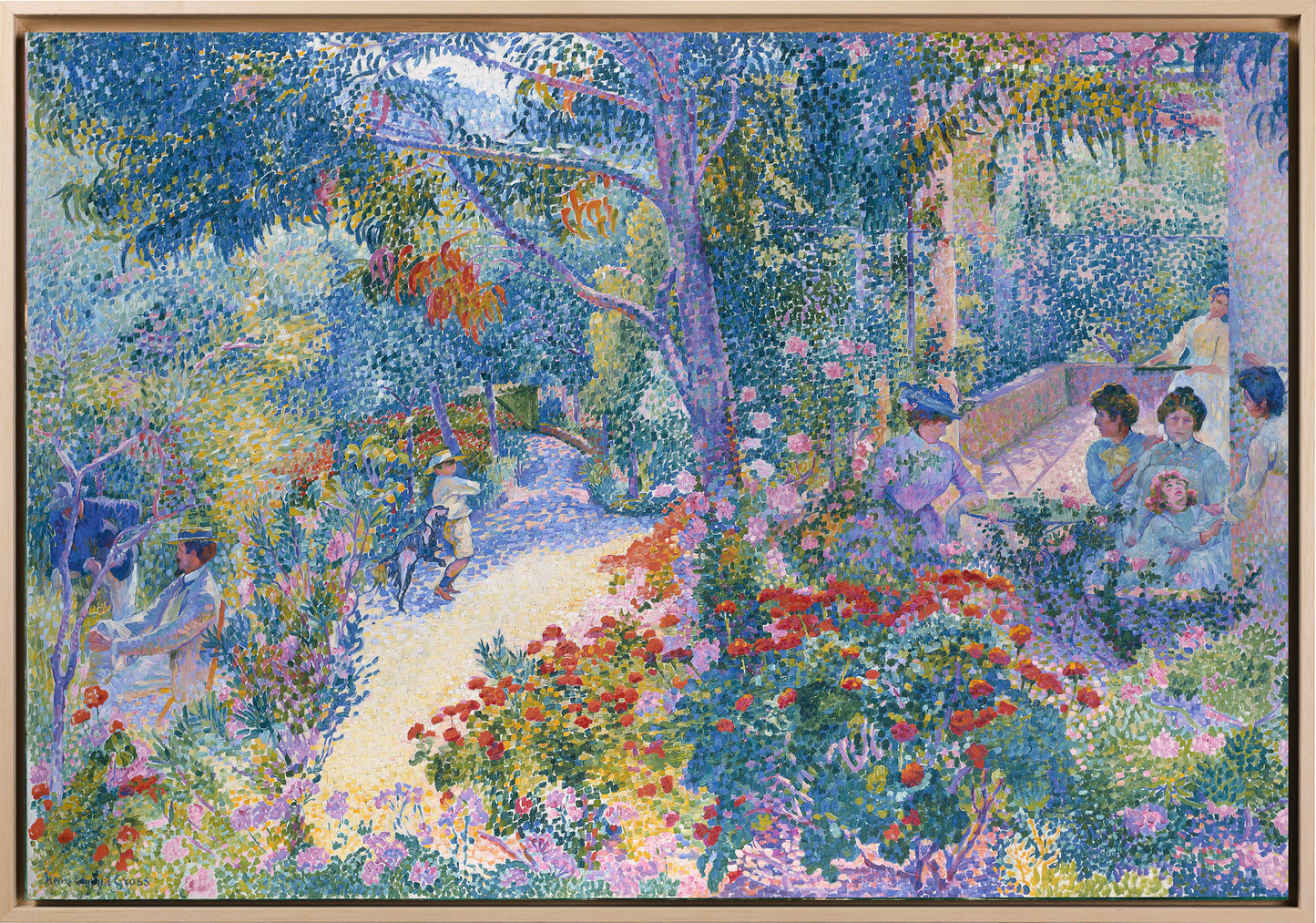 Cross - Pomeriggio in giardino | Stampa piatta HD o in 3D