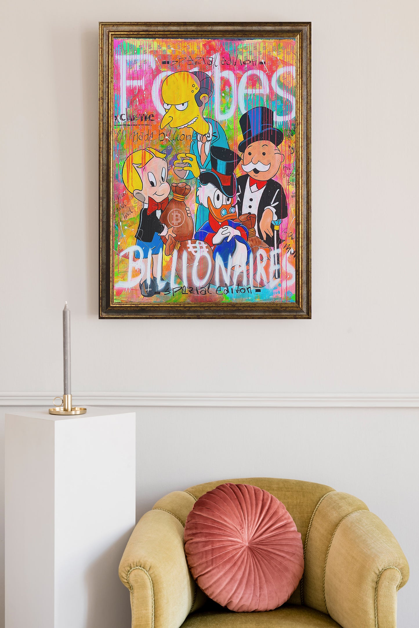 Klimt - Die Sonnenblume | Glanzeffekt