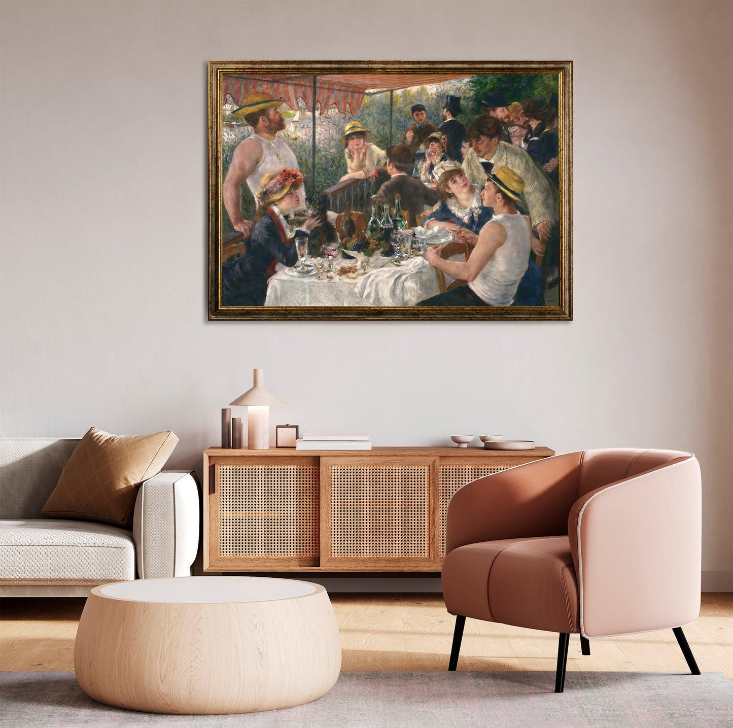 Renoir - La colazione dei canottieri | Stampa piatta HD o in 3D