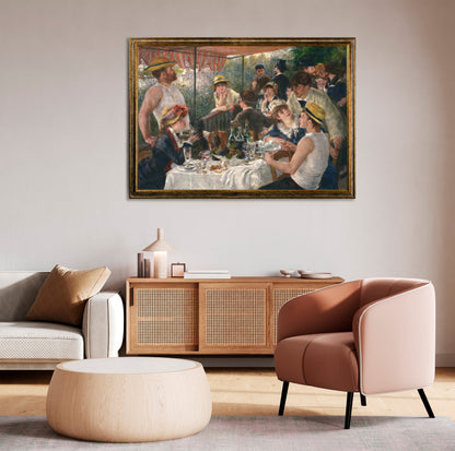 Renoir - La colazione dei canottieri | Stampa piatta HD o in 3D