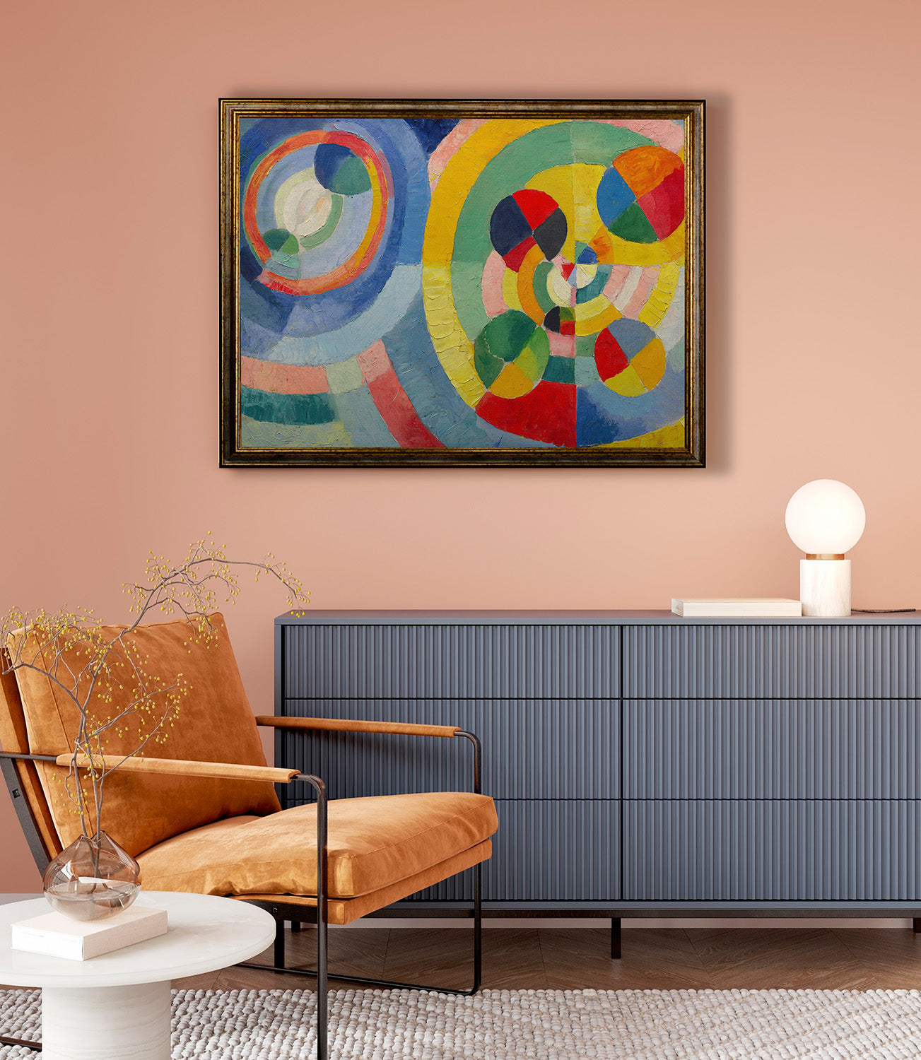 Klimt - Garden with Sunflowers | Glossy Effect