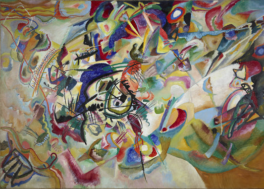 Kandinsky - Composizione VII | Stampa piatta HD o in 3D
