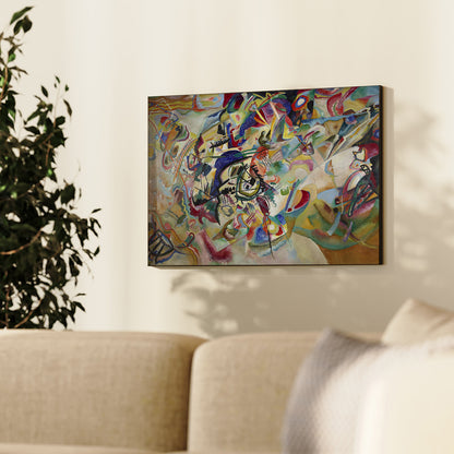 Kandinsky - Composizione VII | Stampa piatta HD o in 3D