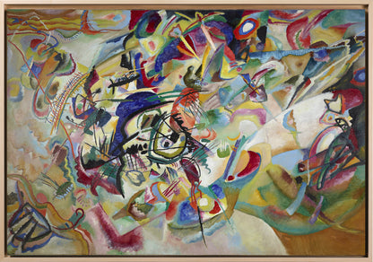 Kandinsky - Composizione VII | Stampa piatta HD o in 3D