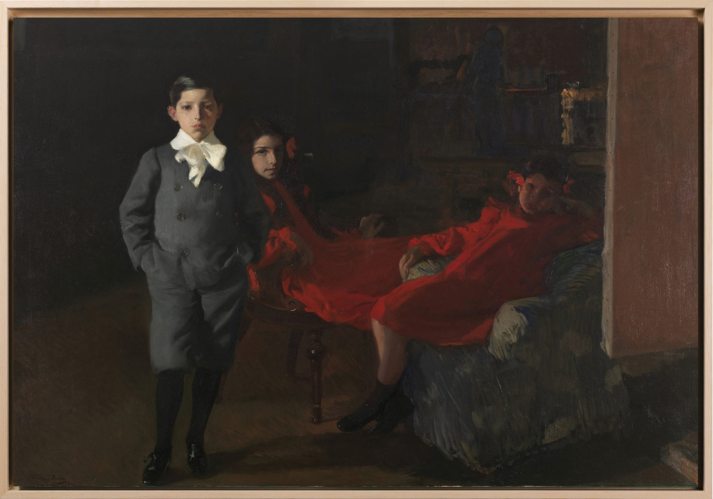 Joaquin Sorolla - I miei figli | Stampa piatta HD o in 3D