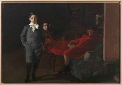 Joaquin Sorolla - I miei figli | Stampa piatta HD o in 3D