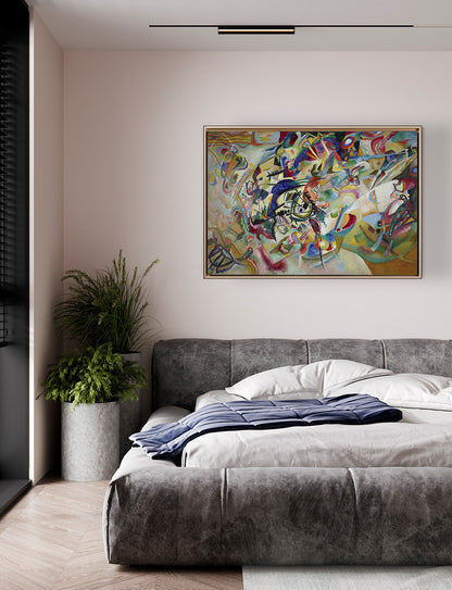 Kandinsky - Composizione VII | Stampa piatta HD o in 3D