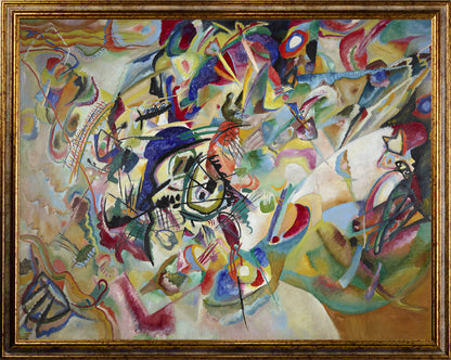 Kandinsky - Composizione VII | Stampa piatta HD o in 3D