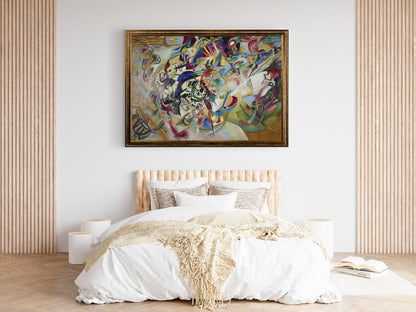 Kandinsky - Composizione VII | Stampa piatta HD o in 3D