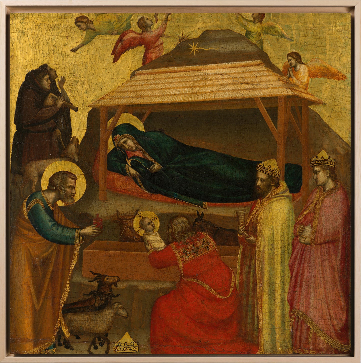 Giotto - Adorazione dei magi | Stampa piatta HD o in 3D