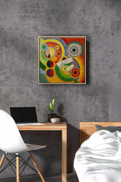 Pop-Art - Hokusai-Welle im Van-Gogh-Stil | HD-Flach- oder 3D-Druck