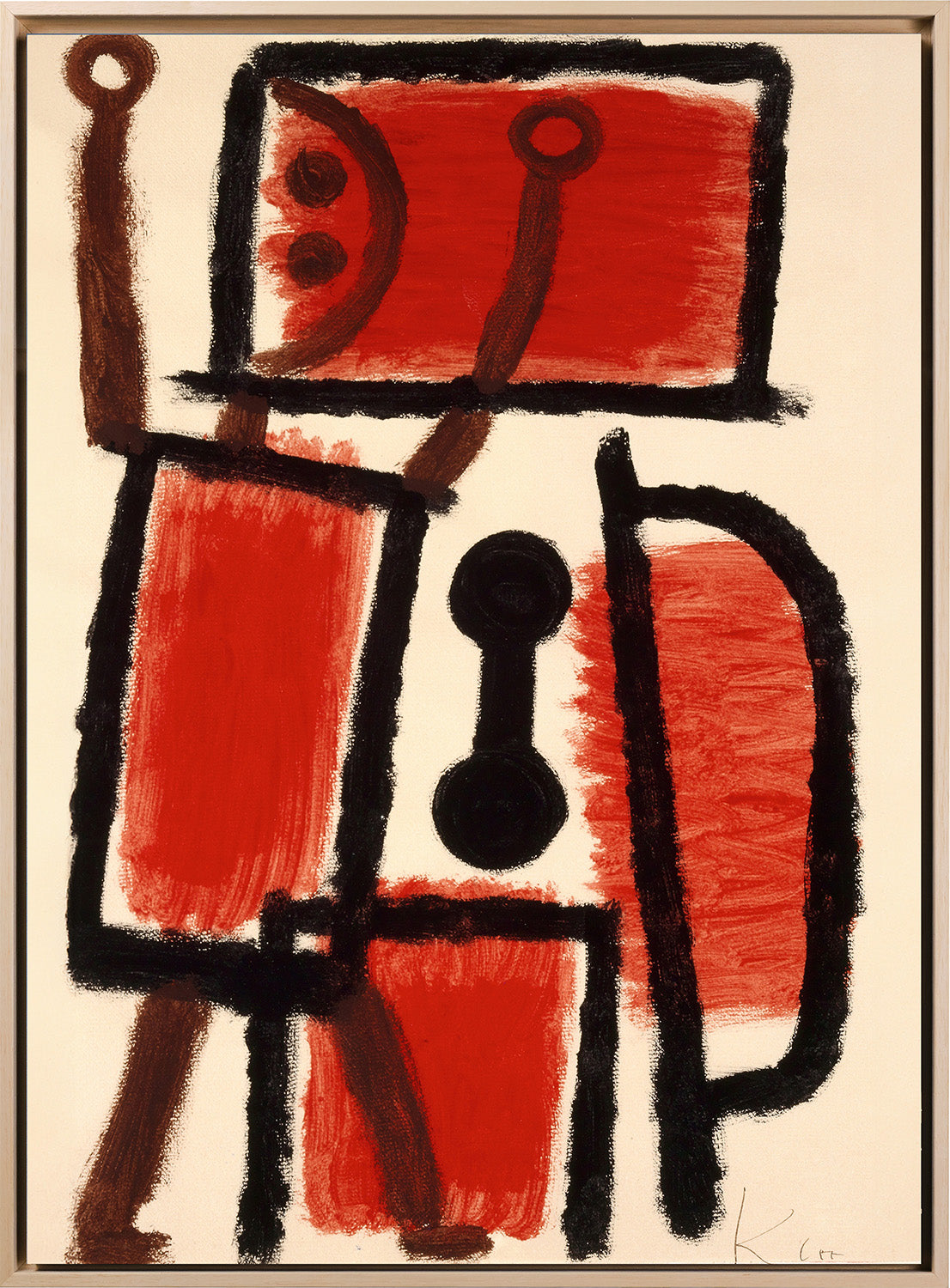 Klimt - Garten mit Sonnenblumen | Glanzeffekt