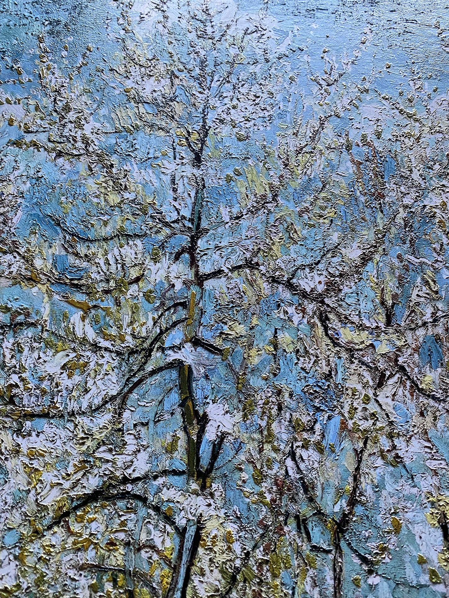 Van Gogh -  Albero di pesco rosa | Stampa piatta HD o in 3D