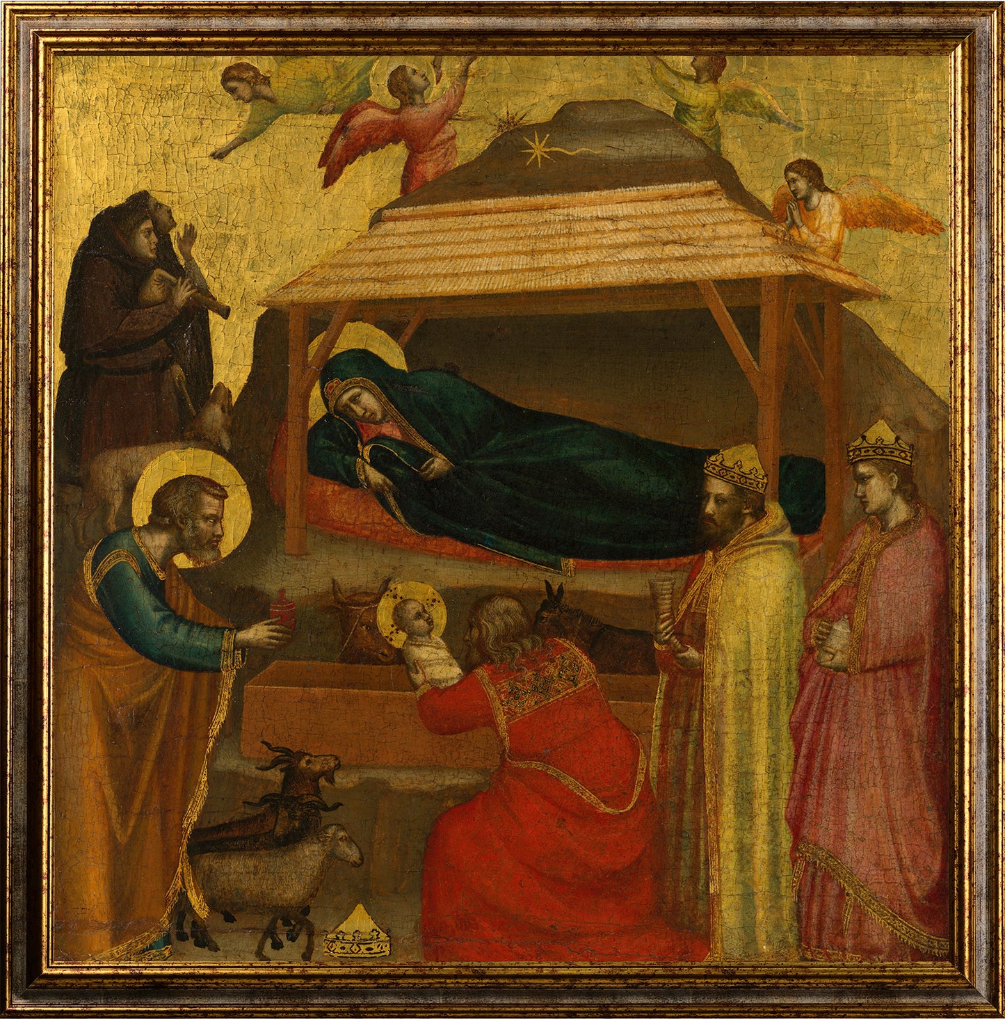 Giotto - Adorazione dei magi | Stampa piatta HD o in 3D