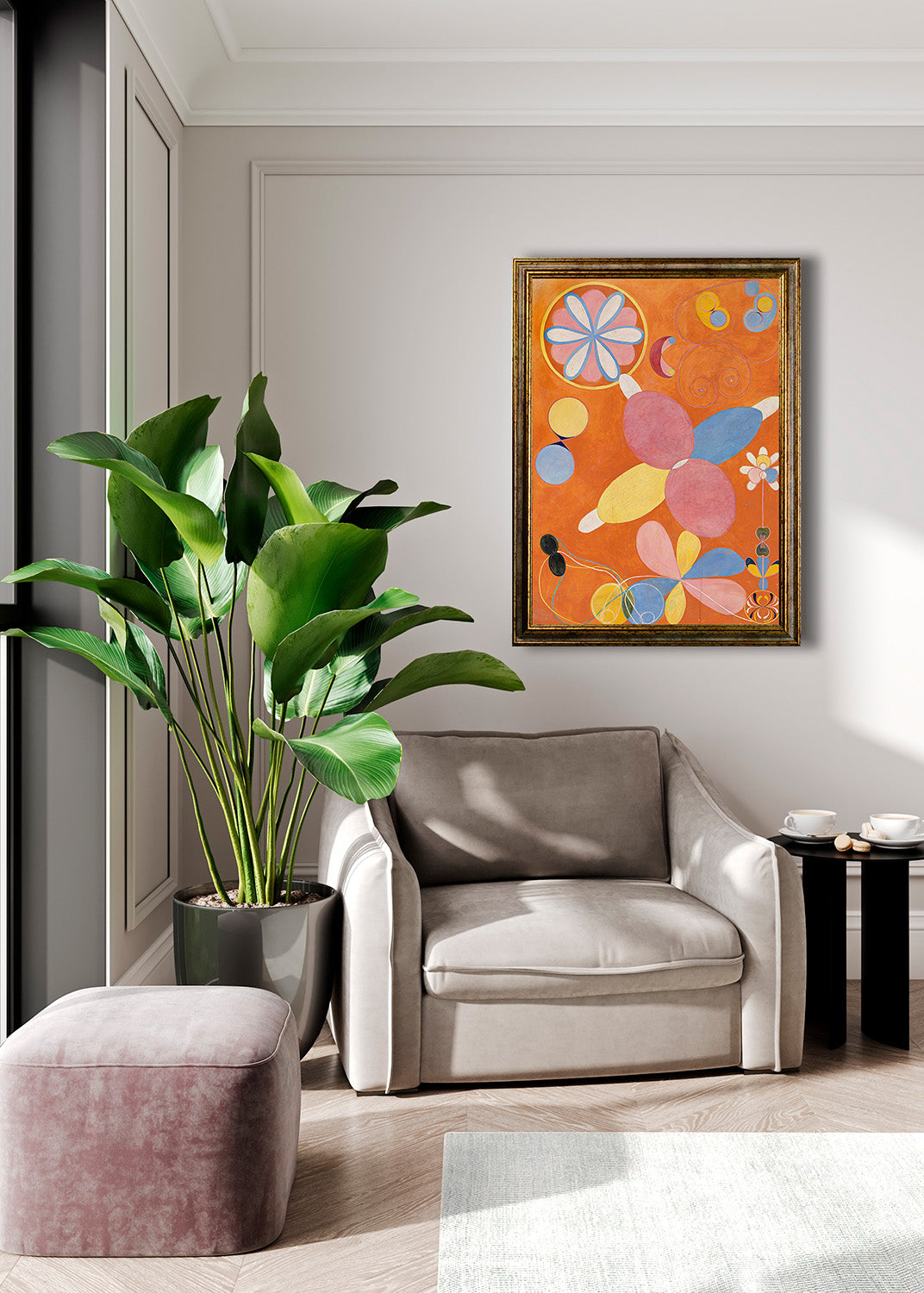 Klimt - Garden with Sunflowers | Glossy Effect