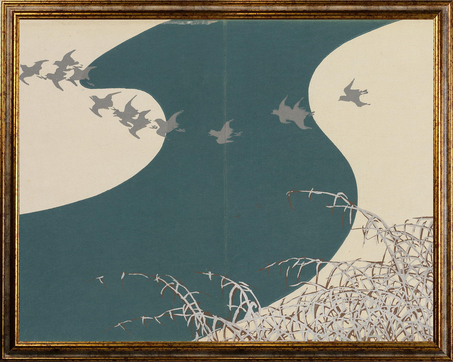 Klimt - Garden with Sunflowers | Glossy Effect