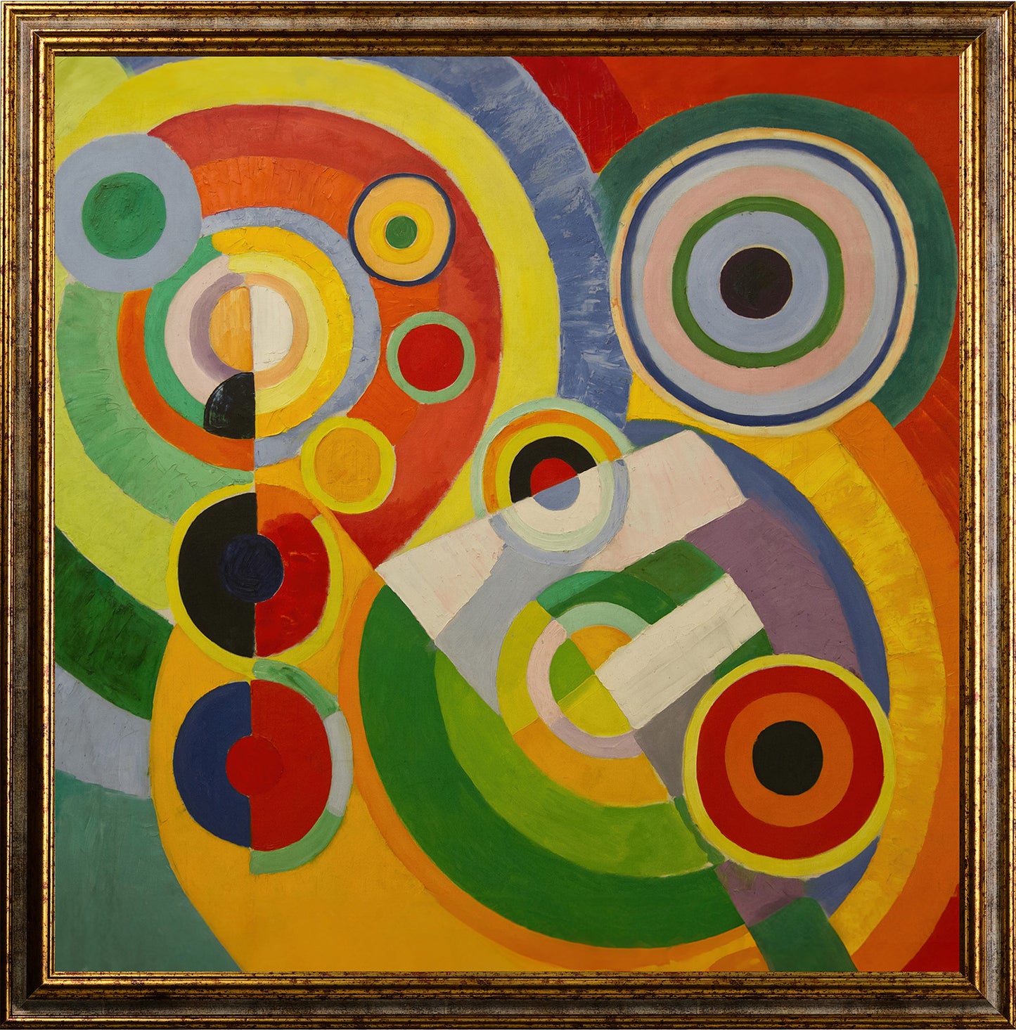 Pop-Art - Hokusai-Welle im Van-Gogh-Stil | HD-Flach- oder 3D-Druck