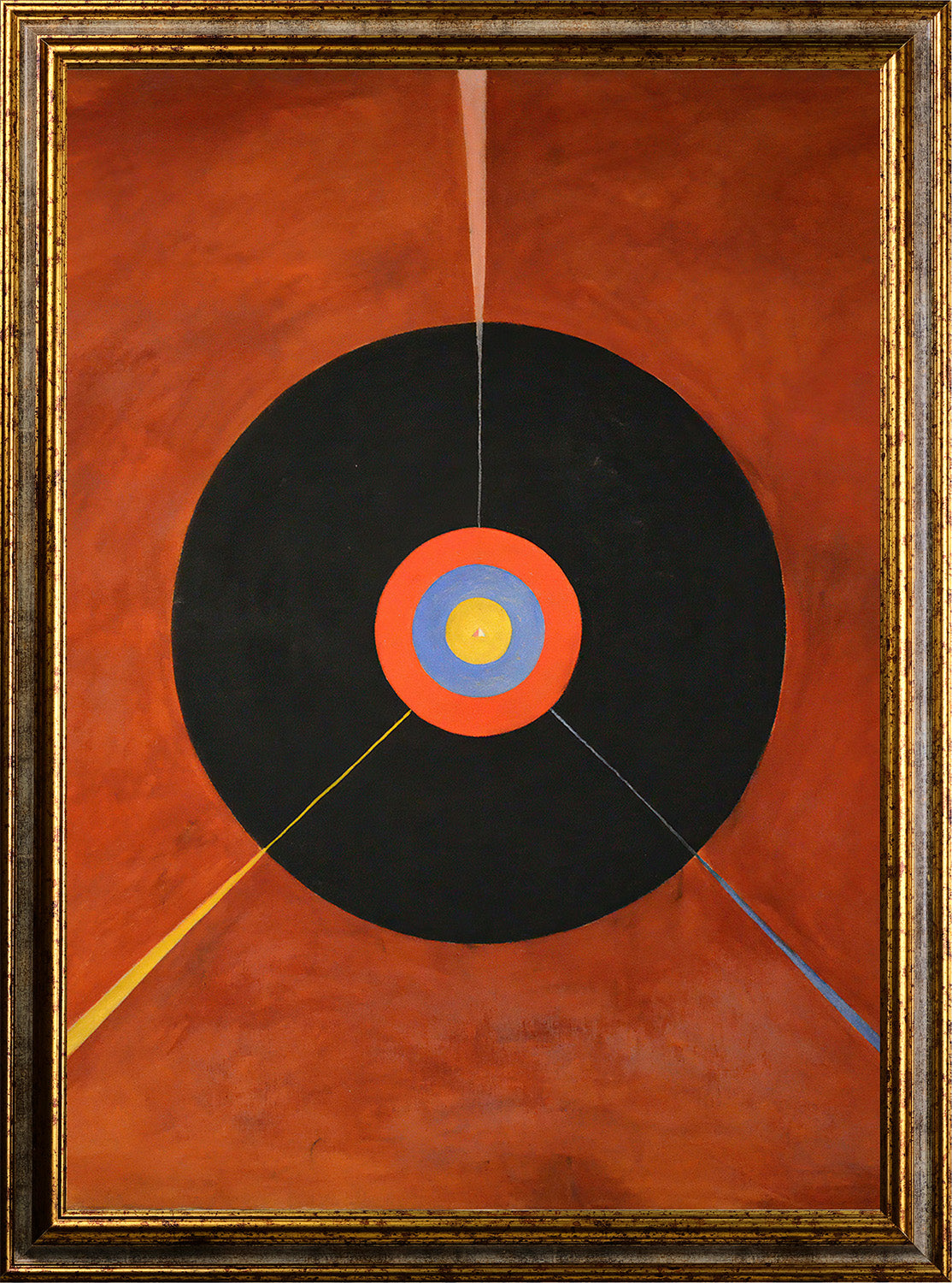 Klimt - Garten mit Sonnenblumen | Glanzeffekt